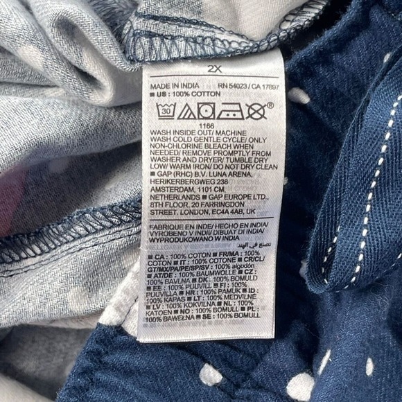 Old Navy Pajama Pants Womens 2X Navy Santa Claus Christmas Flannel Match The Fam - Picture 12 of 14